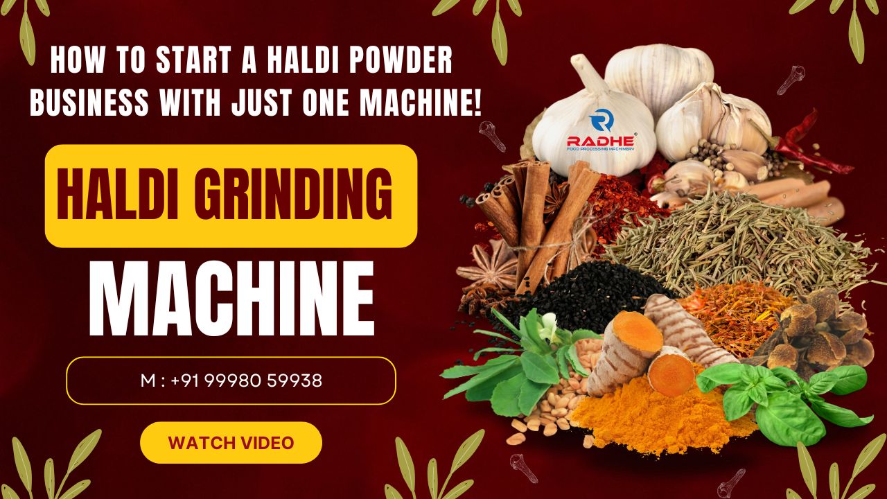 How to Start a Haldi Powder Business with One Machine