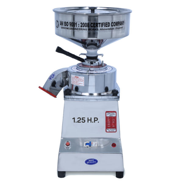 STAINLESS STEEL  TABLETOP FLOURMILL 1.25 HP SQUARE MODEL