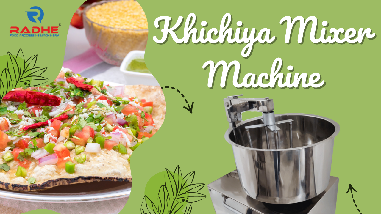 Khichiya Papad Atta Mixer Machine Manufacturers