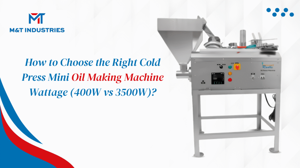 Oil Making Machine