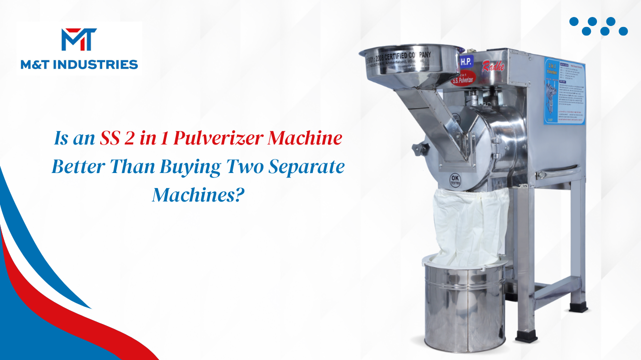 Ss 2 in 1 Pulverizer Machine